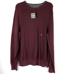NWT Eddie Bauer Mens Signature Cotton Crew Sweater